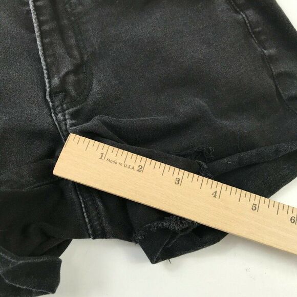 American Eagle Hi Rise Shortie Denim Jean Shorts - Picture 5 of 10
